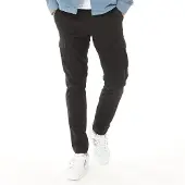 Jack & Jones Pantalon cargo Marco Dean Homme Noir