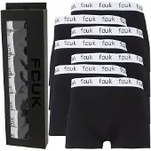 French Connection Boxers FCUK seven pack hommes - FCUK 2 Noir