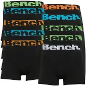 Bench lot de 10 boxers Gadoa homme, Noir