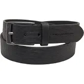 French Connection Ceinture décontractée Parallel Line hommes - Noir
