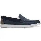 Clarks Mocassins Clarks Men Bratton Loafer Navy Nubuck-Taille 44