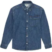 Tom Tailor Chemise à Manches Longues 1037946 Pocket Denim