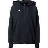 Under Armour Rival Fleece Full Zip Sweatshirt Noir L Femme