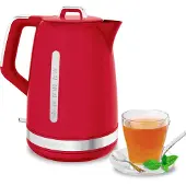 Moulinex Bouilloire sans fil 1.7l 2400w rouge - - BY320510 - soleil