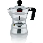 Alessi Aam33/3 3tz Espresso Coffee Maker Argenté One Size / EU Plug 220V
