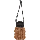 NAEMI Sac à bandoulière or / noir
