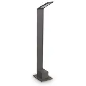 Ideal Lux Lampadaire moderne Agos Aluminium Anthracite Led 6,5W 4000K 60Cm