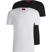 HUGO T-Shirt '' noir / blanc