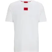HUGO T-Shirt 'Diragolino212' rouge clair / noir / blanc