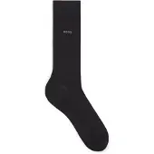 BOSS Chaussettes mi-mollet à logo, en laine mélangée