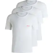 HUGO T-Shirt rouge / blanc