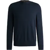 BOSS Asac C 10257116 Orange Sweater Bleu M Homme