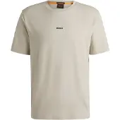 BOSS T-Shirt 'Chup' beige / blanc