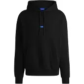 HUGO Sweat-shirt 'Nalonso' bleu / noir / blanc