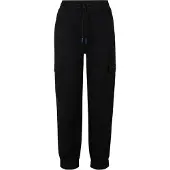 HUGO Pantalon cargo 'Hisune-1-D_B' bleu / noir / blanc
