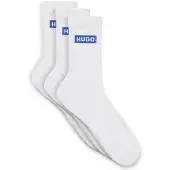 HUGO 50523025 Socks 3 Pairs Blanc EU 40-46 Homme