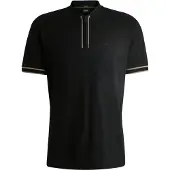 BOSS Pariq 10255848 Short Sleeve T-shirt Noir L Homme