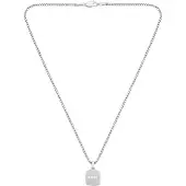 BOSS 1580648 Necklace Argenté Homme