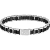 BOSS 1580665 Bracelet Gris Homme
