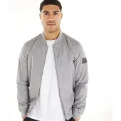 Avant Garde Veste bomber Homme Gris Clair