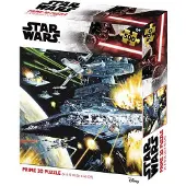 PRIME 3D Star Wars Star Destroyer Puzzle 500 pièces argent argent One Size