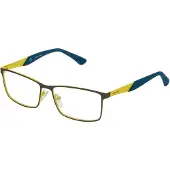 Police Vk546-5206c8 Junior Glasses Jaune Garçon