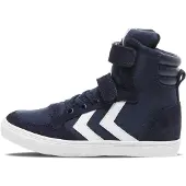 Hummel Baskets 'Slimmer Stadil' bleu foncé / blanc