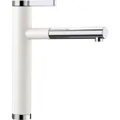 BLANCO Robinet de cuisine LINEE-S blanc granit argenté 518441