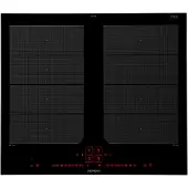 Siemens iQ700, Table de cuisson à induction, 60 cm, Noir, Avec cadre à poser, EX675LXC1E