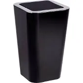Wenko Couvercle de poubelle noir 6 l / poubelle
