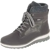 Remonte Bottines à lacets gris foncé