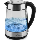 Eta Bouilloire CRYSTELLA Glas Digi ETA715390000, Verre, 2200 W, 1.7 l, Réglage de la température, Indicateur du volume d'eau
