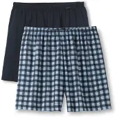 Calida Boxers bleu nuit / bleu ciel / bleu chiné / blanc