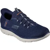 SKECHERS Pantoufle 'Slipper Herren 232457 NVY Textil in blau' bleu