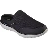 SKECHERS Herren Pantoletten SUMMITS VINDICATOR Schwarz