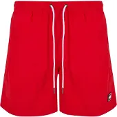 Urban Classics Shorts de bain rouge