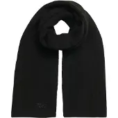 Superdry unisex. Y9310080A Foulard noir doux (OSFA), Casuel, Coton