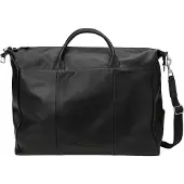 Marc O'Polo Cuir sac de voyage Weekender Davis Black noir