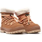 Palladium Dames Bottes Bottes Pallashock Hiver warm gefüttert 94349-252-M marron
