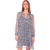 Le Temps des Cerises Robe 'Denali' beige / bleu