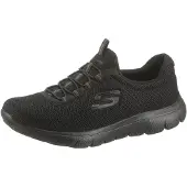 SKECHERS Baskets basses 'Summits' noir