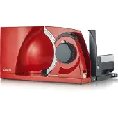 Graef Trancheuse pliable, métal denté 0-15 mm, 170 W, rouge