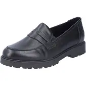 Rieker Damen Slipper Schwarz