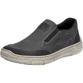 Rieker Herren Slipper Halbschuh sportlich Stretch 04054, Taille:45 EU, Couleur:Gris