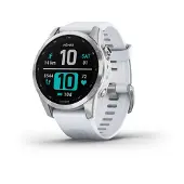 Garmin Fenix 7S Argent/Blanc 42 mm