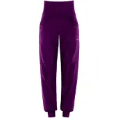 Winshape Pantalon de sport 'LEI101C' violet foncé / blanc