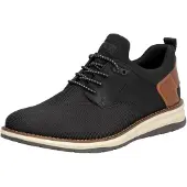 Rieker Chaussure de sport à lacets marron / noir