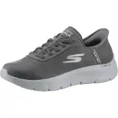 SKECHERS Baskets basses 'Slip-Ins: Go Walk Flex' gris foncé