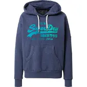Superdry Sweat-shirt turquoise / bleu cyan / bleu chiné