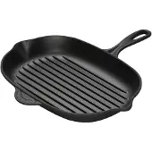 Le Creuset Grill Le Creuset Ovale Mat Black 32 cm